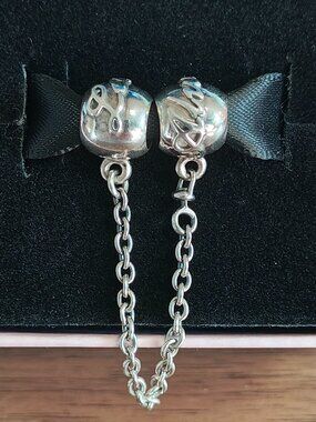 Authentic Retired Pandora Love Always Safety Chain - 792059-05